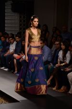 Model walk the ramp for harshita chaterjee at Lakme Fashion Week Winter Festive 2014 Day 3 on 21st Aug 2014